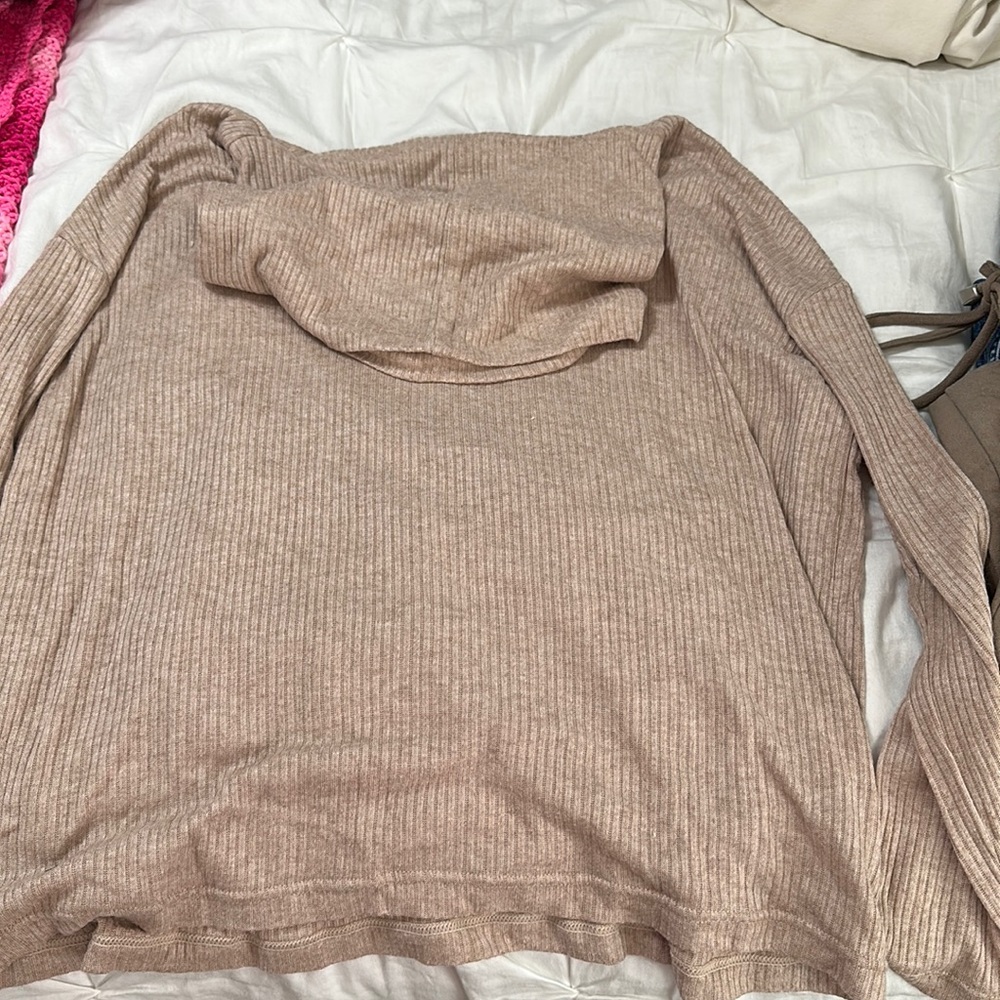 Women’s loose neck sweater